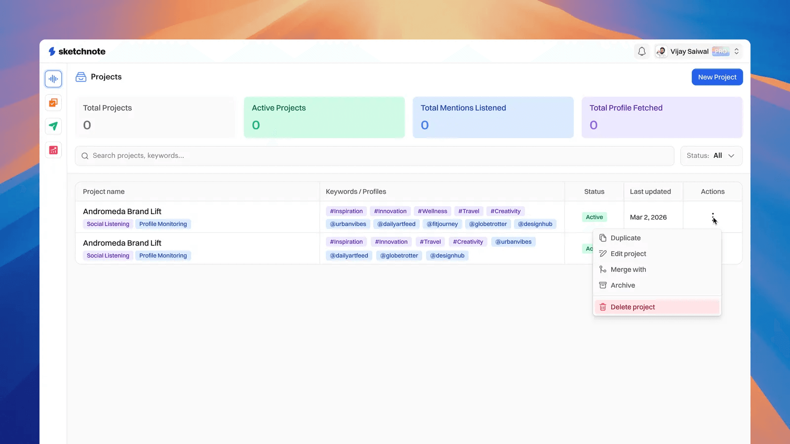 Conversation details and insights